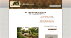 Desktop Screenshot of cejjesinstitute.org